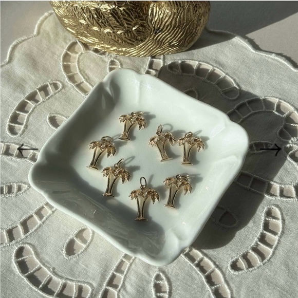 Rare! Catbird 14k Gold Palm Tree Charm - Picture 3 of 6